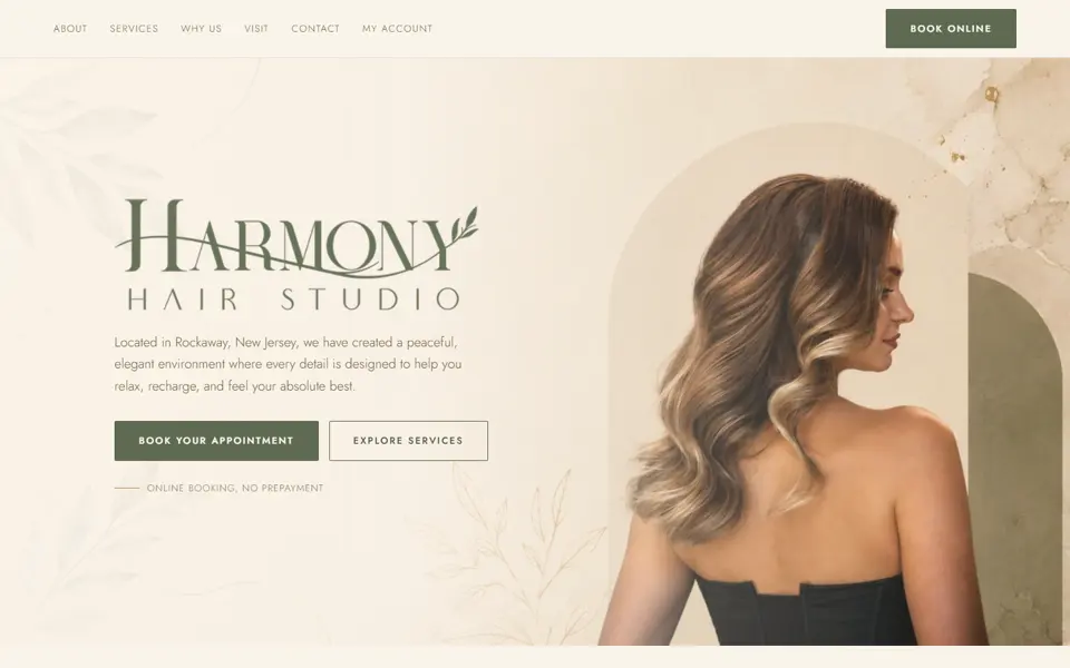 Site Harmony Hair Studio